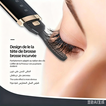 🇲🇦🔥 Recourbe-cils électrique portable et rechargeable – cils recourbés rapidement, naturellement et durablement – outil indispensable pour le maquillage des yeux – Paiement à la livraison 🔥⚡👁️💅🛒