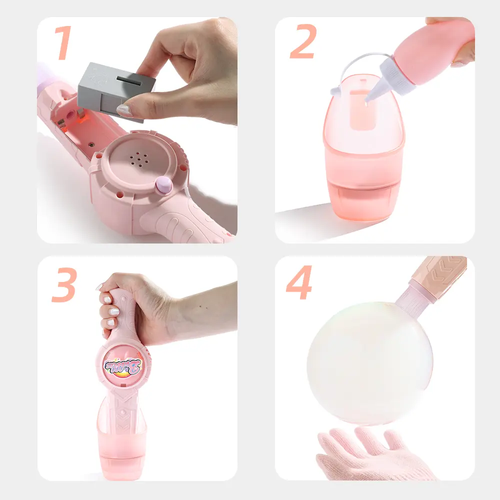 Machine à bulles de fumée colorées