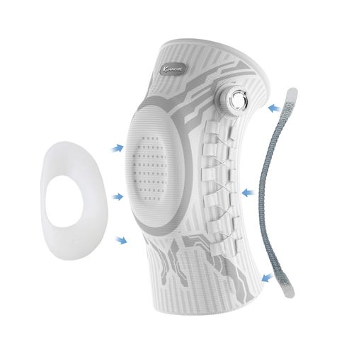 Smart Knee Brace Adjustable Compression with Mechanical Knob - for Stability & Pain Relief & Sports &Daily Use