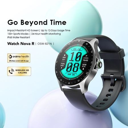 🇲🇦🔥 تسوق الآن – ساعة أورايمو الذكية Nova R بشاشة 1.39 بوصة من زجاج باندا، مقاومة للماء IP68 – أناقة وتقانة لمغرب العصر الرقمي ⌚💧🛒