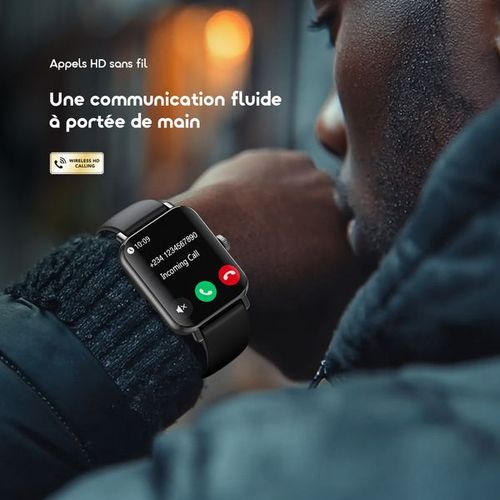 ساعة أورايمو الذكية Watch 6 Pro بشاشة لمس كاملة مقاس 1.69 بوصة