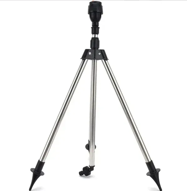 🔥💯Stainless Steel Rotary Irrigation Tripod Telescopic Support Sprinkler👇