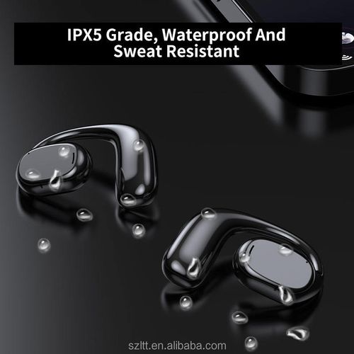 Wireless Headphones BT V5.3 Waterproof Bone Conduction Earhook Wireless Earbuds