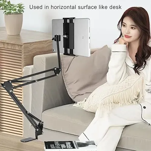 🔥💥Foldable Lazy Tablet and Phone Stand - Portable, Adjustable, Hands-Free!👉