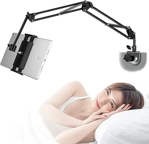 🔥💥Foldable Lazy Tablet and Phone Stand - Portable, Adjustable, Hands-Free!👉