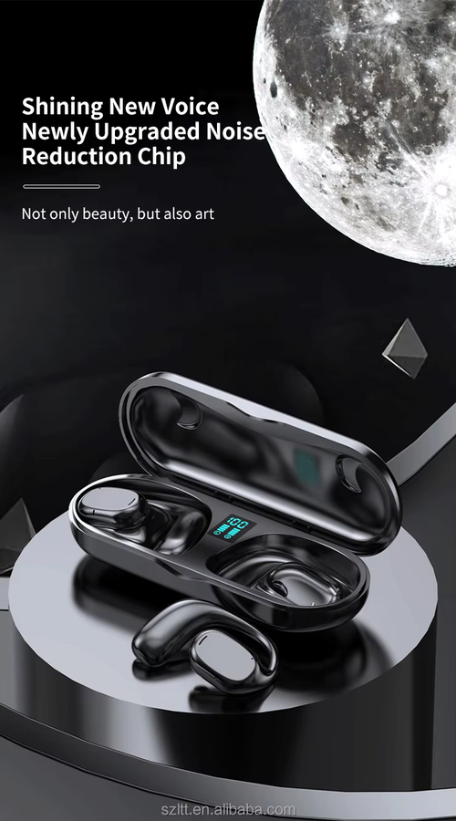 Wireless Headphones BT V5.3 Waterproof Bone Conduction Earhook Wireless Earbuds