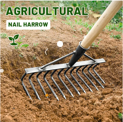 ⛏️✨Agricultural Nail Harrow