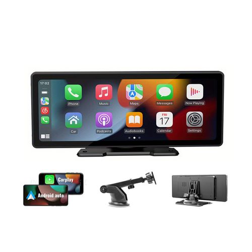Universal Car Multimedia Player 10.26 inch HD Touch Screen CarPlay Android Auto Stereo Car Video DVD Play
