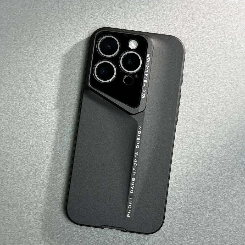 Slim Fit Exquisite Personality Cool Shockproof Wireless Charging Phone Cover for iphone 14 15 16 Pro Max case