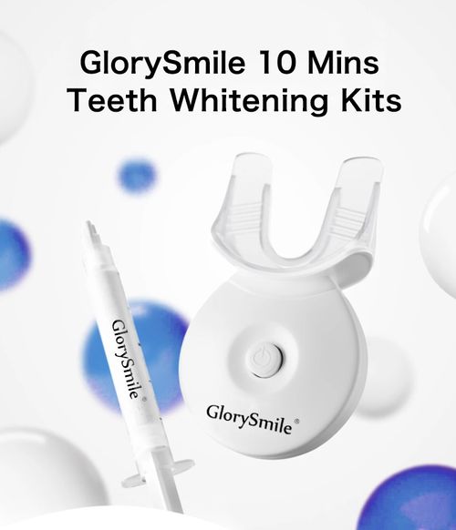 Teeth Whitening Kits Private Logo - Home Use Dental Bleaching LED Light 3 Syringe Set - CE Approved