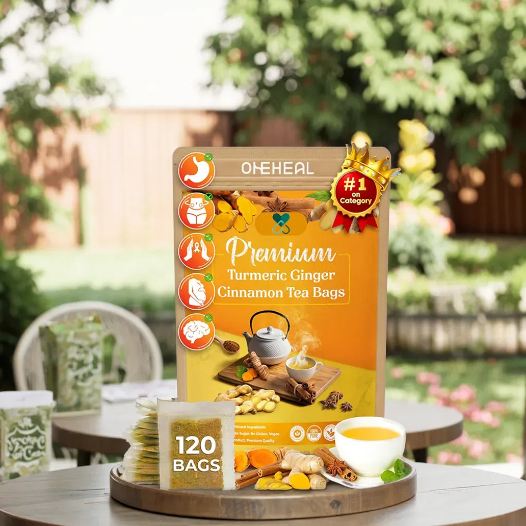 High Quality Ingredients Natural Organic Ginger Tea Premium Natural Turmeric Ginger Cinnamon Tea Bag