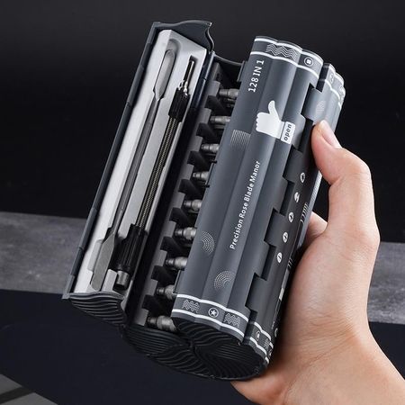 Premium 128-in-1 Multitool-Schraubendreher-Set – Ergonomisch & Tragbar