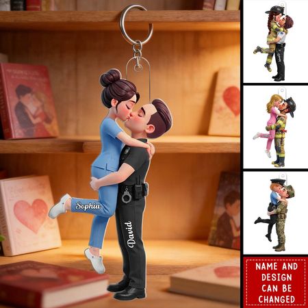 Helden paar für immer Liebe-Personal isierte Schlüssel anhänger, Geschenk für Paar
