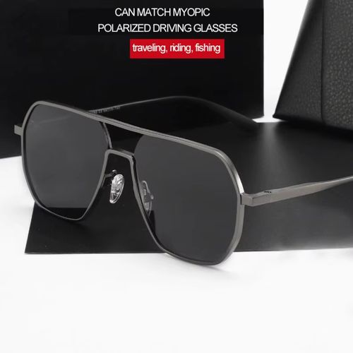 Men's square sunglasses