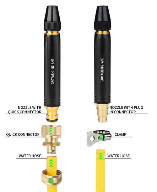 High-pressure water spray gun