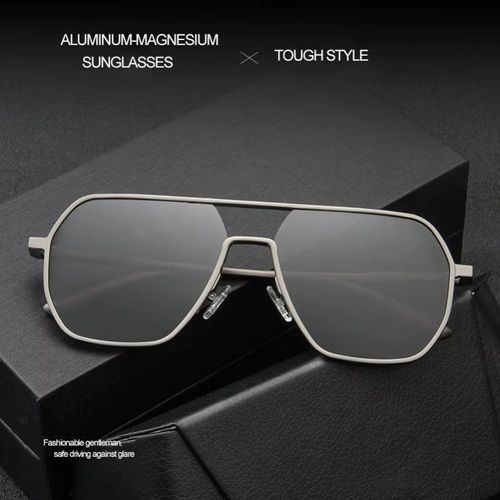 Men's square sunglasses