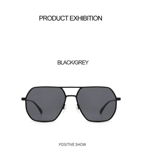 Men's square sunglasses
