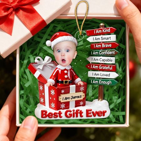 Das Geschenk der Selbstliebe – Personalisierter Acryl-Anhänger – Geschenk für Kinder
