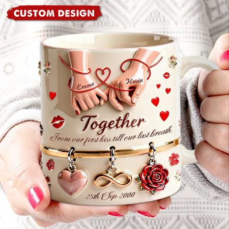 Paar zusammen Becher-personal isierte Geschenke für Paar