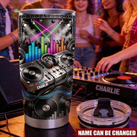 DJ Controller Tumbler - Personal isierte Geschenke für Musik liebhaber