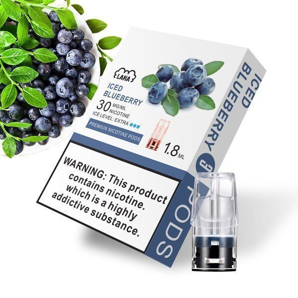 【35種口味任選】LANA替換型煙彈 通用一代電子煙主機 一盒3枚入