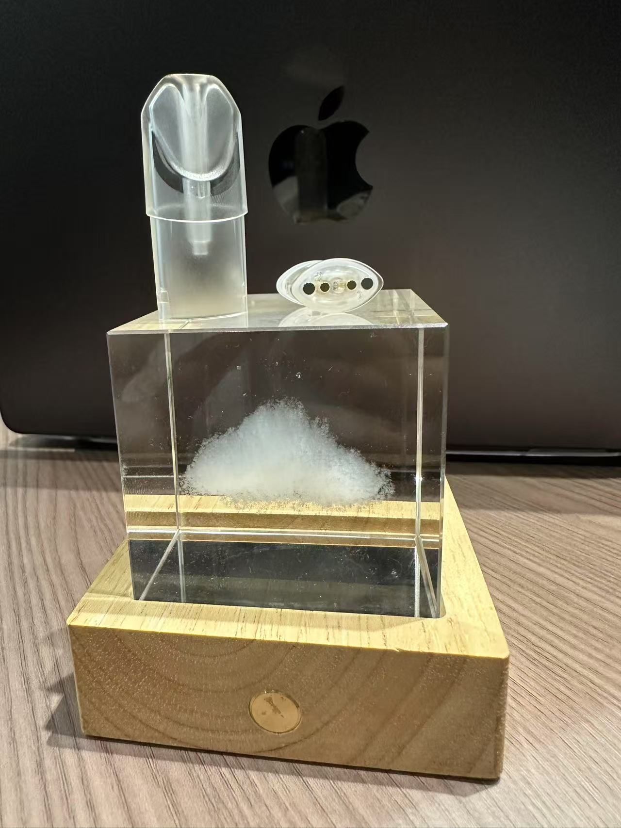 Sp2空弹 磨砂款白色底座陶瓷芯 U型煙彈殼 不漏油 廢油（正品保證）一代通用分離式空倉-台灣現貨秒發