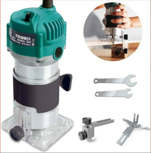 Máquina Elétrica para Perfilado de Madeira, Furadeira, Escultor de Madeira, Broca Elétrica - Ferramentas Elétricas para Madeira