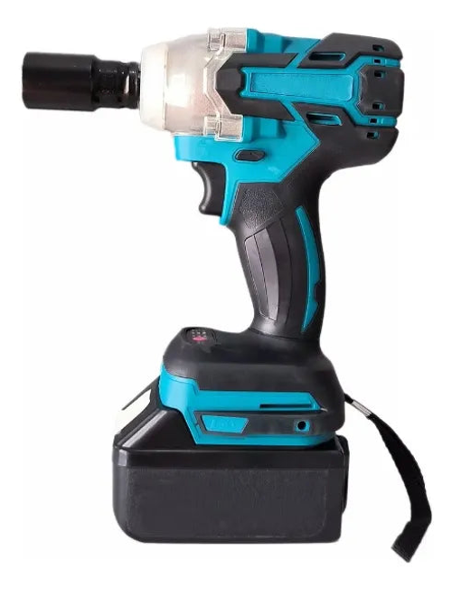 Conjunto de chaves de impacto sem fio de 21 V, conjunto de chaves de impacto industriais, estável e potente, chave de torque de 330 a 2000 Nm