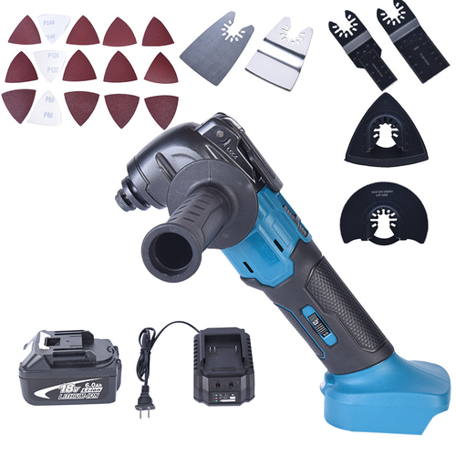 Ferramenta de carpintaria de serra elétrica com múltiplas lâminas oscilantes