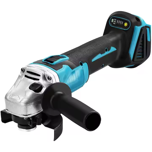 Esmerilhadeira angular a bateria de lítio, esmerilhadeira portátil carregável, polidor e cortador elétrico, ferramenta elétrica portátil