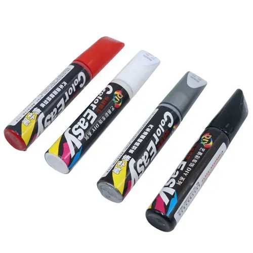 Color Easy 4-Pack Car Scratch Repair Pen Set - Multi-Color Auto Paint Touch-Up Pens for Paint Scratch Fix