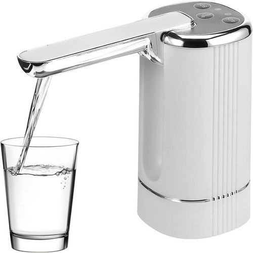 Automatic Water Dispenser: One-Key Pumping Electric Water Dispenser for Home Barrels, Compatible with Multiple Bucket Sizes and Easy to Install