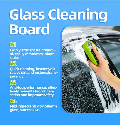 2.0 Upgrade Oil Film Brush | Car Glass Cleaner 150ml + FREE Towel