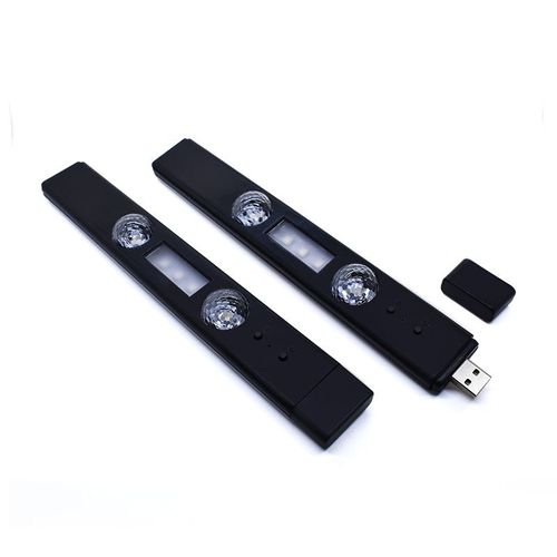 Car Footwell Atmosphere Light Wireless Charging 14 Effects Remote Sound Control Magnetic Mount