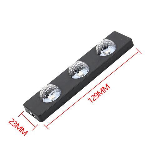 Car Interior Starry Sky Floor Ambient Light 7 Color RGB LED Strip with Remote and Voice Control USB Powered Non Destructive Installation