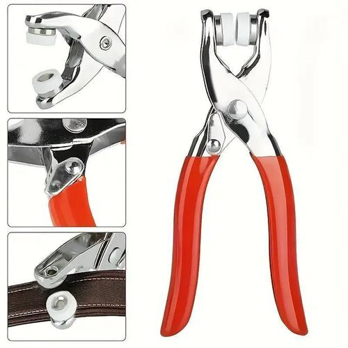 100PCS Colorful Invisible Metal Snaps Kit Metal Pliers Multi Grid Box No Sew DIY