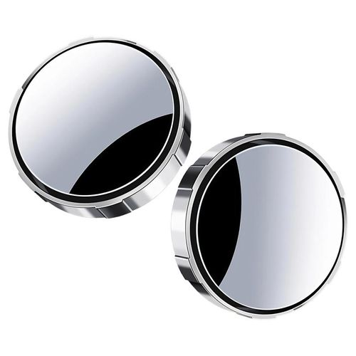 Car Blind Spot Mirror 360 Adjustable Wide Angle Waterproof Easy Install for Car Side Mirrors