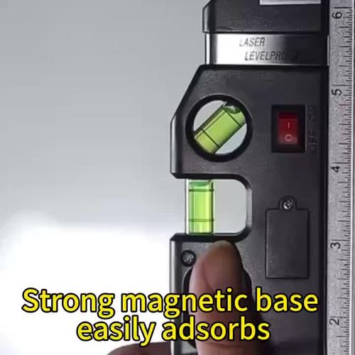 3 Mode Laser Level Tool with Tape Measure and Magnetic Base
