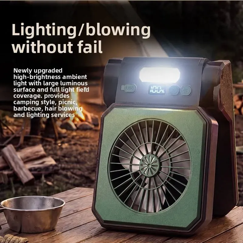 Solar-powered Fan Light