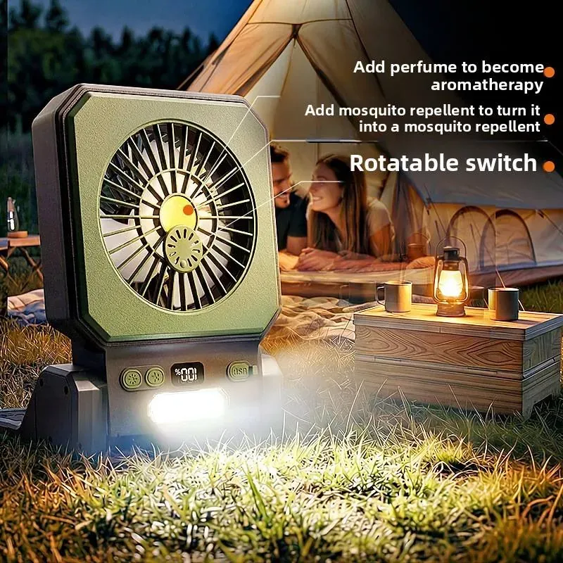 Solar-powered Fan Light
