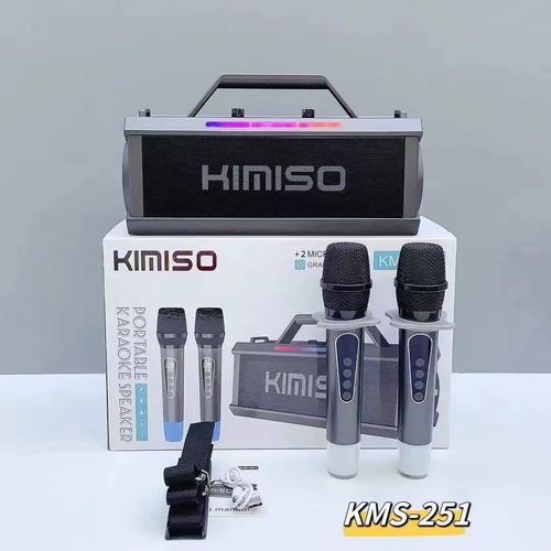 Original KIMISO KMS-251 Portable Blue Tooth Wireless Speaker Support USB TF CARD FM RADIO Blue Tooth Speaker