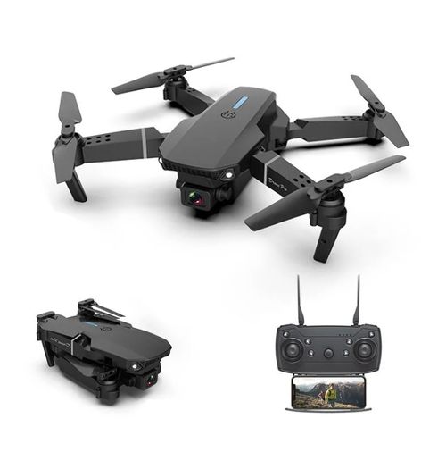 Mini E88 Remote Flight 4K Dual-Camera Portable Foldable RC Drone