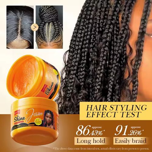 Private brand day lock extra hold 4c estilo de cabelo twist Loc edge weave hair gel gloss & jam gel