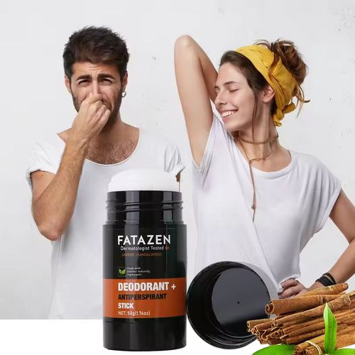 Axilar desodorante fragrância perfume 100% natural anti-transpiração vara amber sândalo 2 em 1 desodorante stick