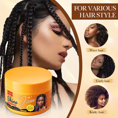 Private brand day lock extra hold 4c estilo de cabelo twist Loc edge weave hair gel gloss & jam gel