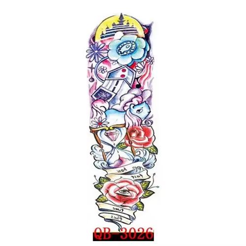 Hadiyah beleza novo corpo impermeável tatuagem temporária atacado tatuagem adesivos aceitar design personalizado