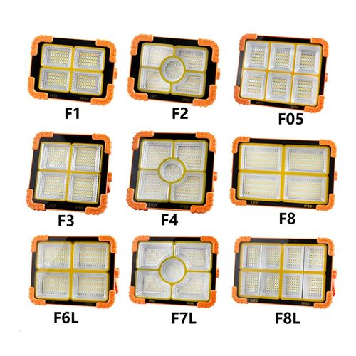 Iluminação para exterior Lanterna de acampamento Função banco de energia móvel ao ar livre impermeável portátil solar luz de inundação diodo emissor de luz luz de acampamento