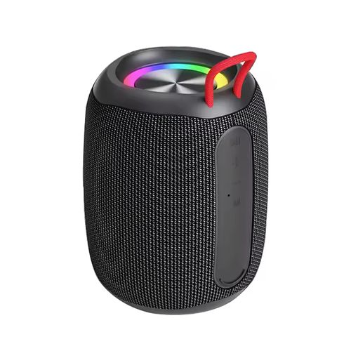 Sem fio led light portátil bluetooth speaker mini woofer