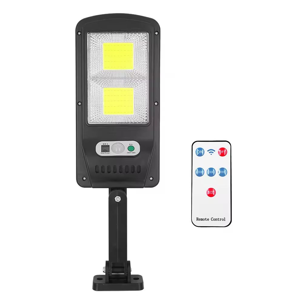 Luz de rua solar Cob impermeável com controle remoto