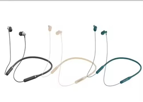 Fones de ouvido Bluetooth ERAZER XE05MAX 5.4 com auscultadores, fones de ouvido esportivos com correia cervical confortável e redução de ruído